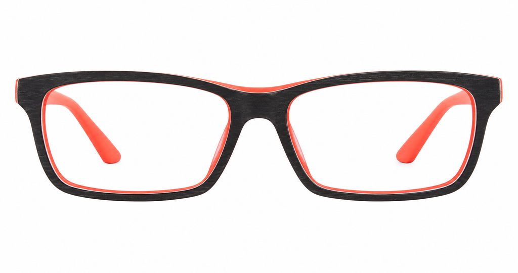Modern Santa Cruz - Black Neon Red