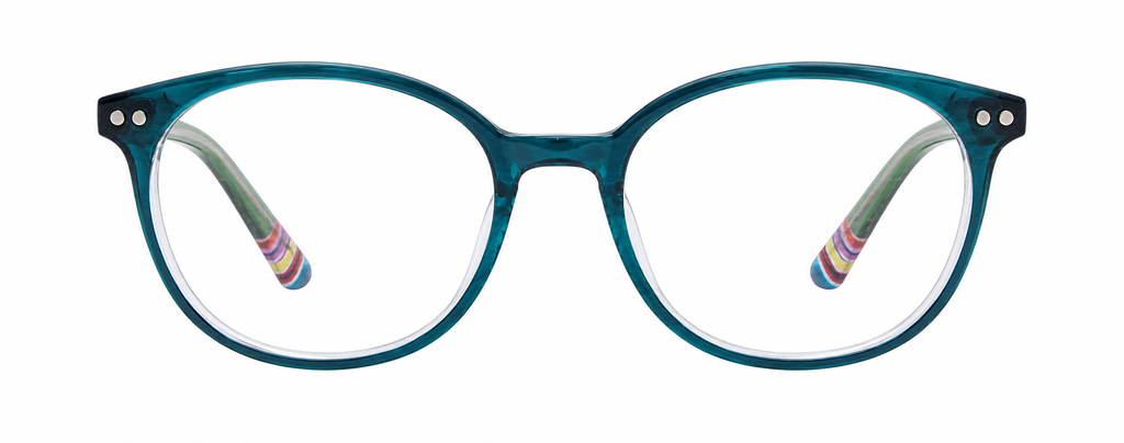 Modern Teagan - Teal Crystal