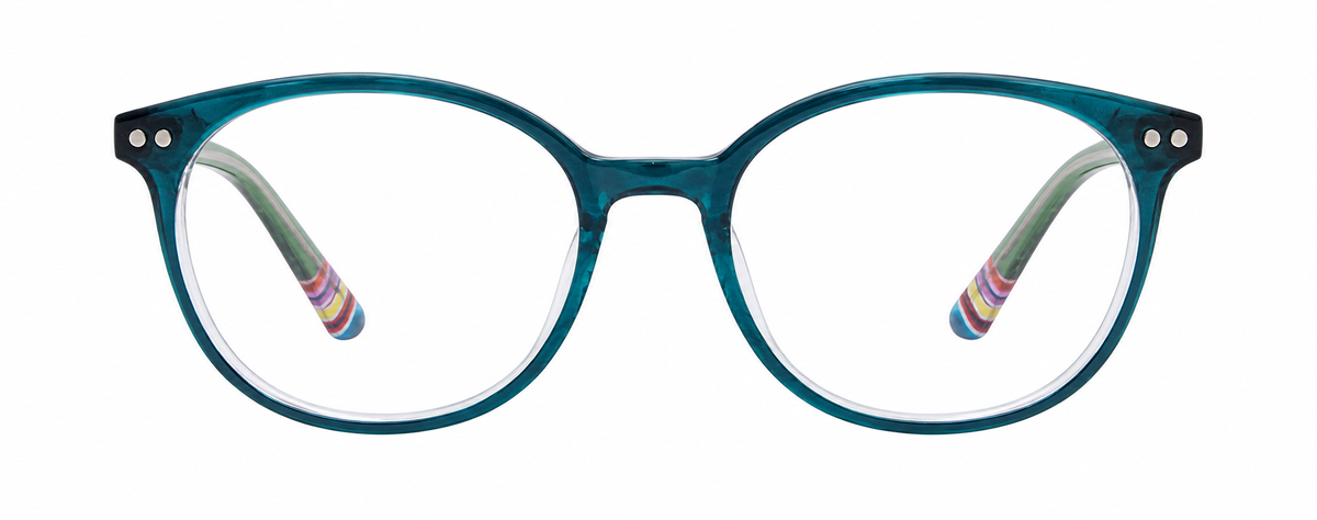 Modern Teagan - Teal Crystal