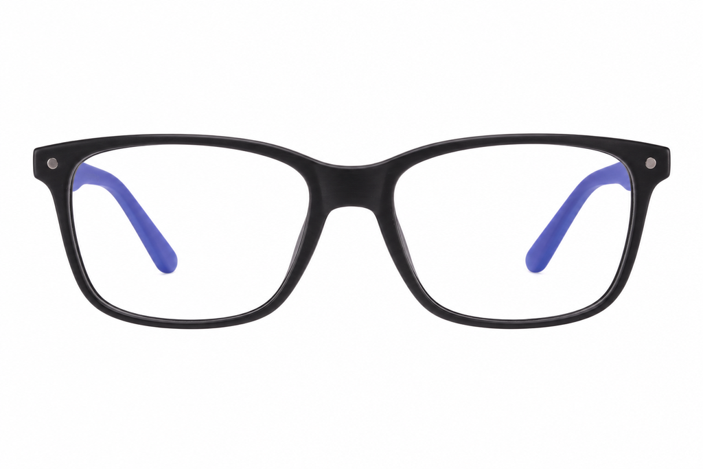 Runway Tween Eyewear 50 - Matte Black/Blue