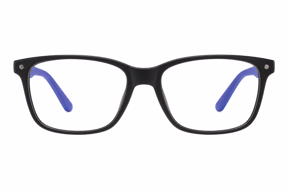 Runway Tween Eyewear 50 - Matte Black/Blue